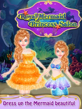 Royal Mermaid Princess Salon游戲截圖5