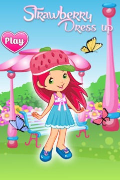 Strawberry Girl Dress up游戏截图2