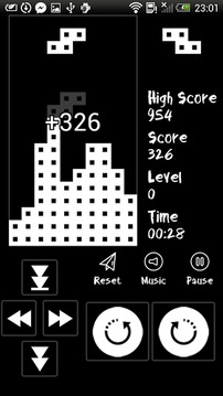 Brick Classic - Black & White游戲截圖2