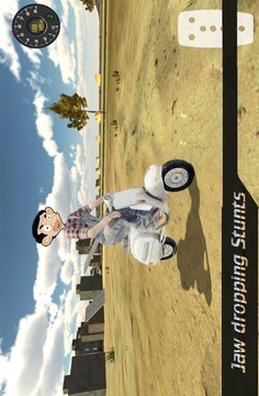 MR BEAN MOTORCYCLE RACING游戲截圖4