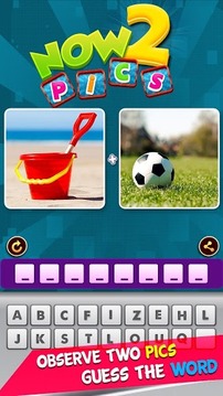Now 2 Pics - 1 Word游戲截圖2
