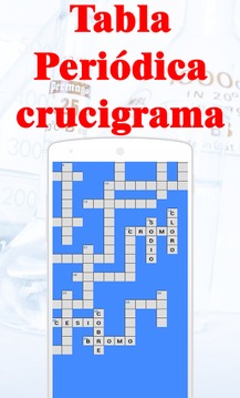 Tabla Periódica Crucigrama游戲截圖2