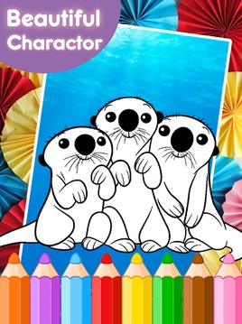 Coloring book for dory游戲截圖4