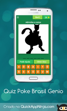 Quiz Poke Brasil Genio游戲截圖3