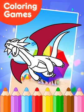 coloring book for pokem game游戲截圖2