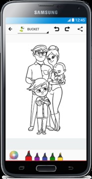 Coloring Book for Baby Boss 2游戲截圖3