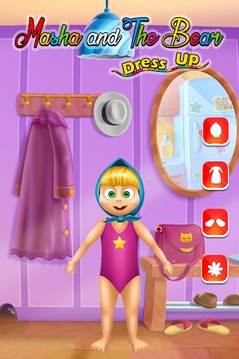 Masha dress up Game游戲截圖3