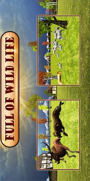 Angry Lion City Attack 3D游戲截圖1
