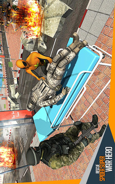 Rescue Spider Super War Hero游戲截圖1