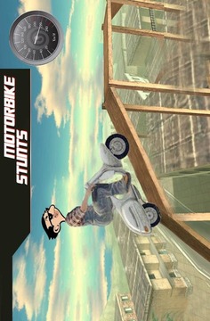 MR BEAN MOTORCYCLE RACING游戲截圖3