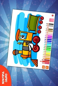 Car Monster Coloring Book游戲截圖4
