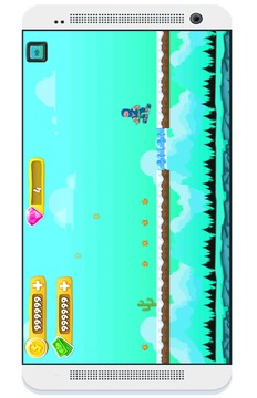 Ninja hattori skiing world游戲截圖5