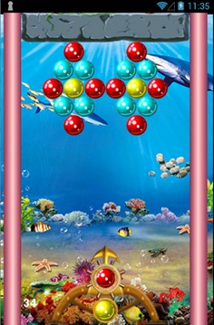 Buble Shooter Ocean游戲截圖2