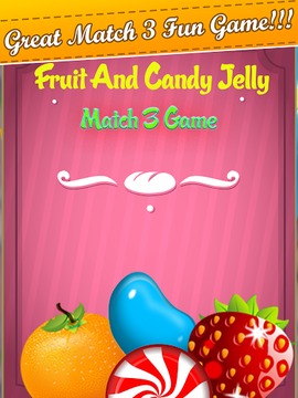 Fruit And Candy Jelly Match游戲截圖1