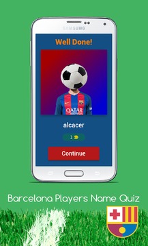 Barcelona Players Name游戲截圖2