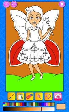 Fairy Tale Coloring Book游戲截圖2