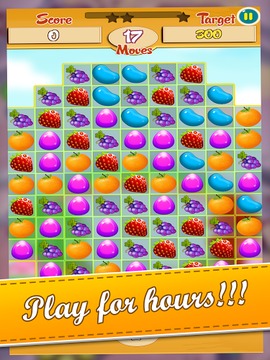Fruit And Candy Jelly Match游戲截圖3