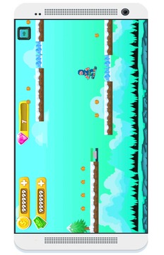 Ninja hattori skiing world游戲截圖4