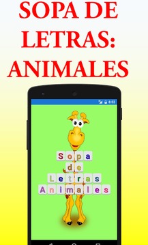 Sopa de letras de animales游戲截圖2