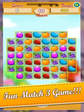 Fruit And Candy Jelly Match游戲截圖4