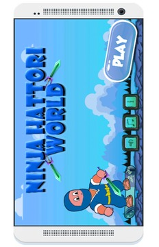 Ninja hattori skiing world游戲截圖1