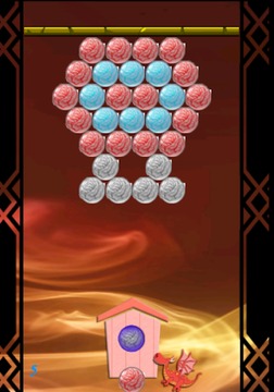 Bubble Shooter Rose Free游戲截圖3