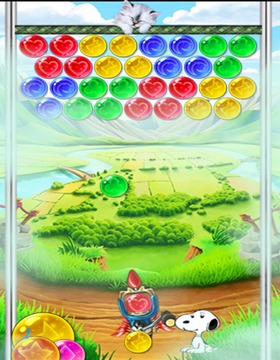 Snopy bubble shooter游戲截圖5