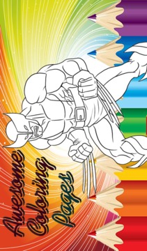 How To Color SuperHero Squad游戲截圖3