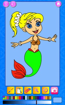 Fairy Tale Coloring Book游戲截圖1