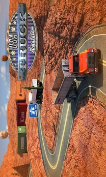 USA 3D Truck Simulator 2017游戲截圖1