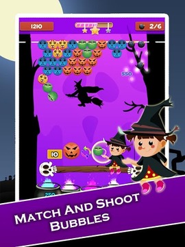 Haunted Night Bubble Blast游戲截圖5