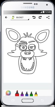 Coloring Book for Five Nights游戲截圖4