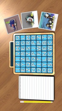 Wordsearch Revealer Penguins游戲截圖4