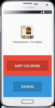Coloring Book for Five Nights游戲截圖1
