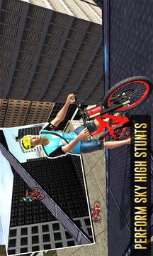 City Rooftop BMX Bicycle Rider游戲截圖1