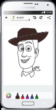 Coloring Book For Toy Story游戲截圖4