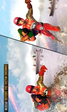 Flying Hero Rescue Survival 3D游戏截图3