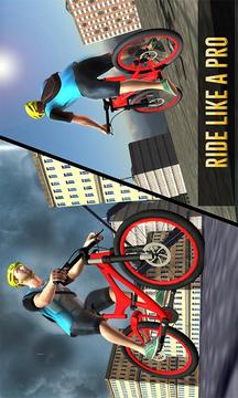 City Rooftop BMX Bicycle Rider游戲截圖4