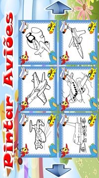 Pintar Avi?es - 48 Pra Colorir游戲截圖2
