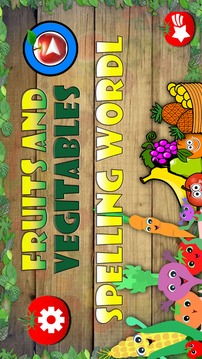 Fruits And Vegetables Spelling游戲截圖2