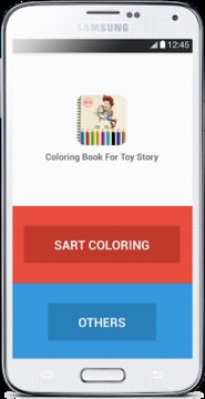 Coloring Book For Toy Story游戲截圖1