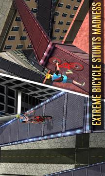 City Rooftop BMX Bicycle Rider游戲截圖3