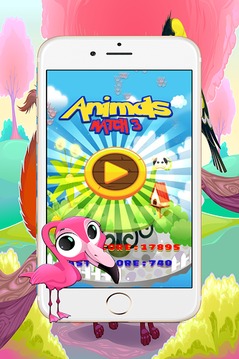 Cute Animal Match 3游戲截圖1