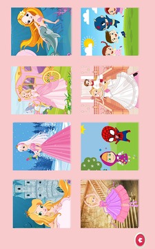 Princess Jigsaw Puzzle游戲截圖3