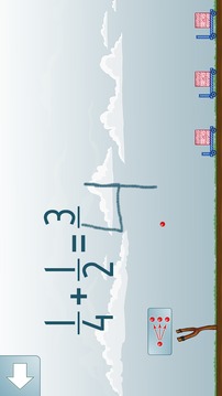 Adding Fractions Math Game游戲截圖2