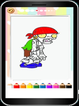 How To Color Plants & Zombies游戲截圖2
