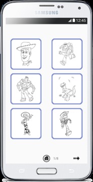 Coloring Book For Toy Story游戲截圖2