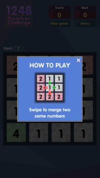 1248 - Number Challenge游戲截圖2