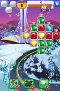 Shiny Jewels Match 3游戲截圖2