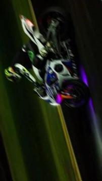 3D Moto Speed Night Rally on Highway游戲截圖1